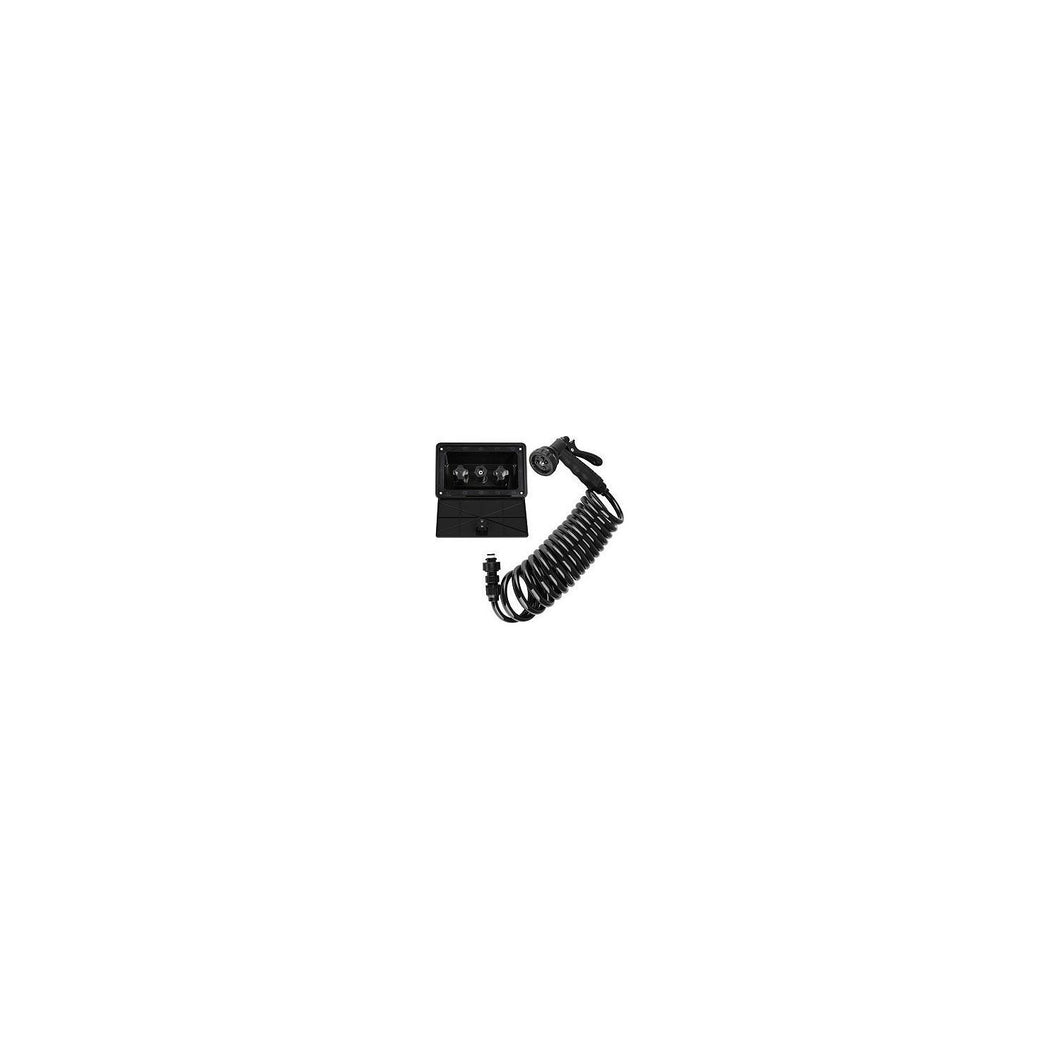 Dura Faucet DFSA189BK Exterior Quick Connect Spray Box Kit, Black Default Title -Modern Boat Sales & Service
