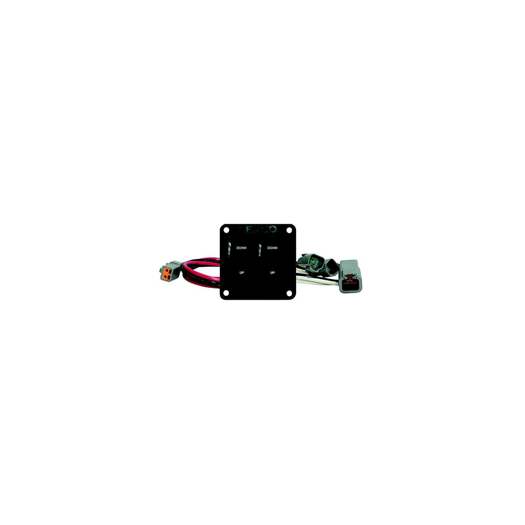 Double Rocker Switch Panel for Single Actuator Trim Tabs -Modern Boat Sales & Service