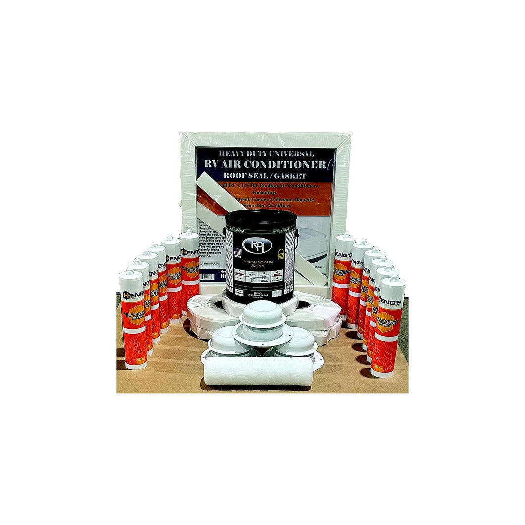 Hengs 12345UKDW Premium Universal Roof Installation Kit -Modern Boat Sales & Service