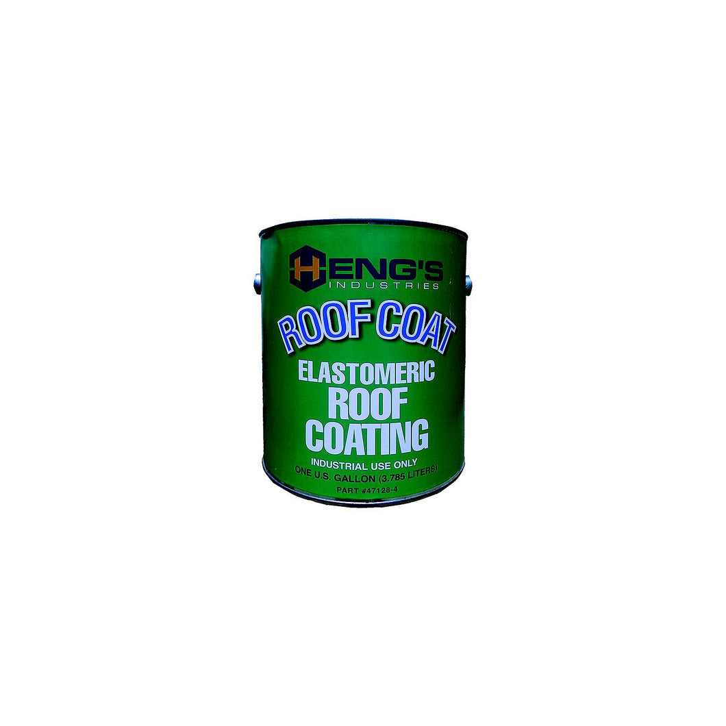 Heng's 471284 Elastomeric 100% Acrylic Roof Coating, White, 4/case -Modern Boat Sales & Service