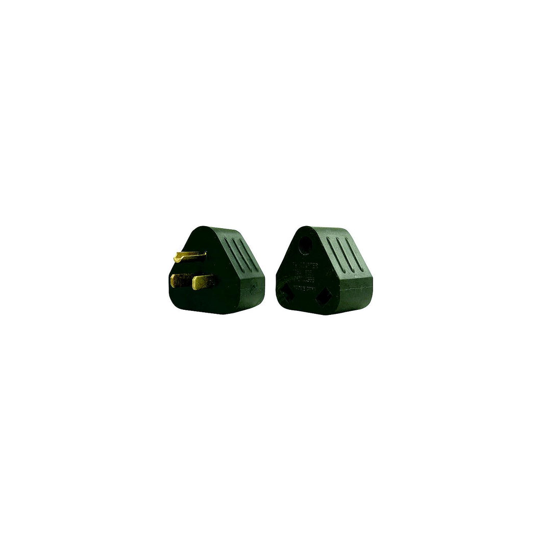 AP Products Power & Lighting Triangular Park Adapter, 30A Female to 15A Male -Modern Boat Sales & Service