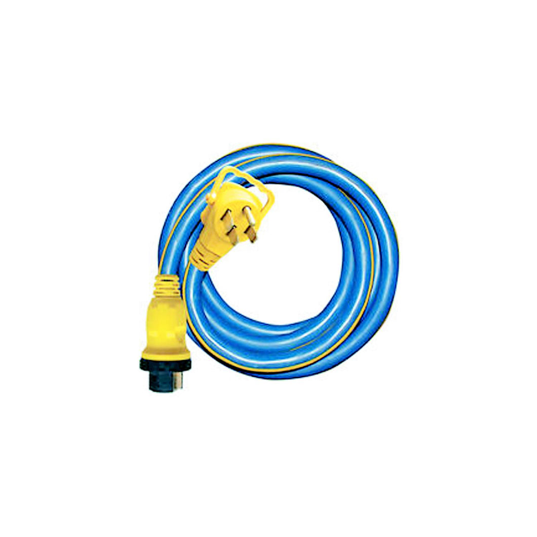 AP Products Power & Lighting 50A Locking E-Zeegrip Extension Cord, 25' -Modern Boat Sales & Service