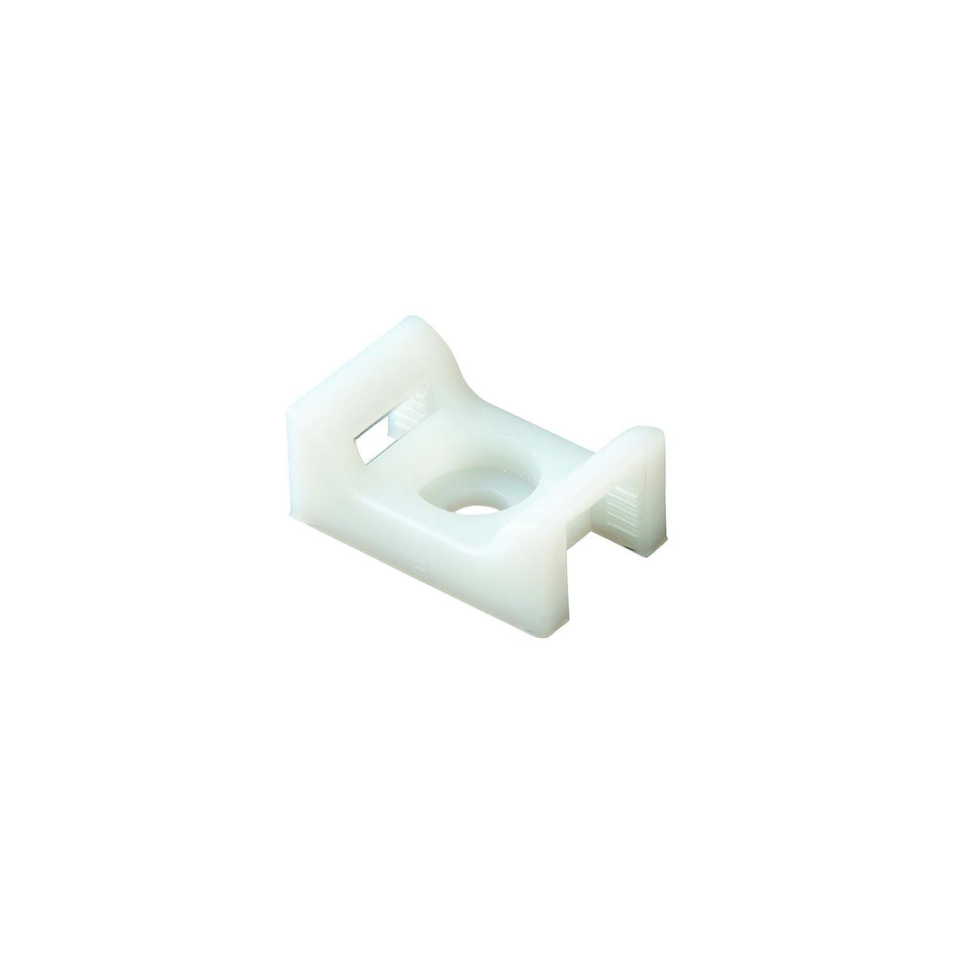 Ancor Cable Tie Screw Mounts, Natural, 25/pk -Modern Boat Sales & Service