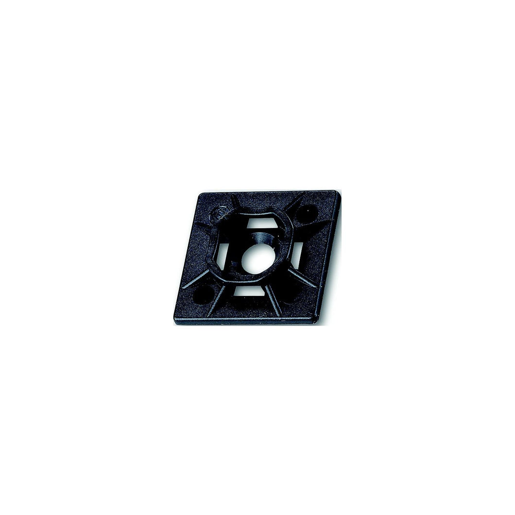 Ancor Cable Tie Adhesive Mounts, Black, 25/pk -Modern Boat Sales & Service