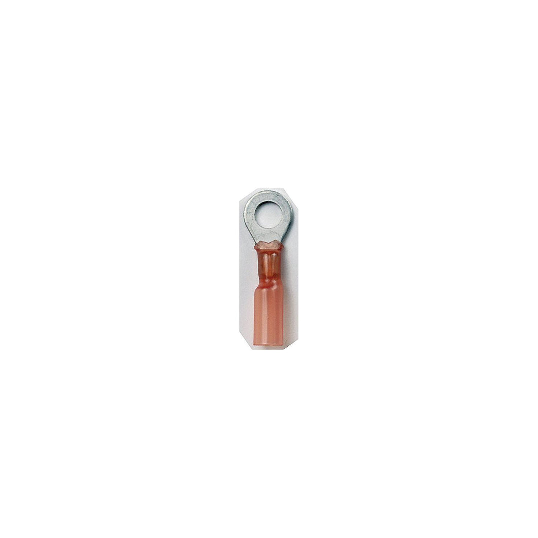 Ancor 310325 Marine Gradeâ„¢ Heat Shrink Ring Terminals, #10 Fastener, 22-18 Wire, Red, 25/Pk -Modern Boat Sales & Service