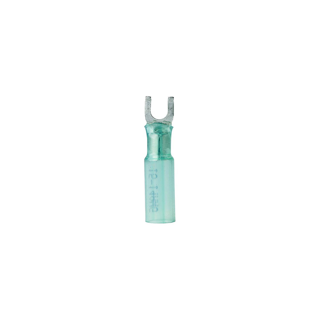 Ancor 314225 Marine Gradeâ„¢ Heat Shrink Spade Terminal, #8 Fastener, 16-14 Wire, Blue, 25/Pk -Modern Boat Sales & Service