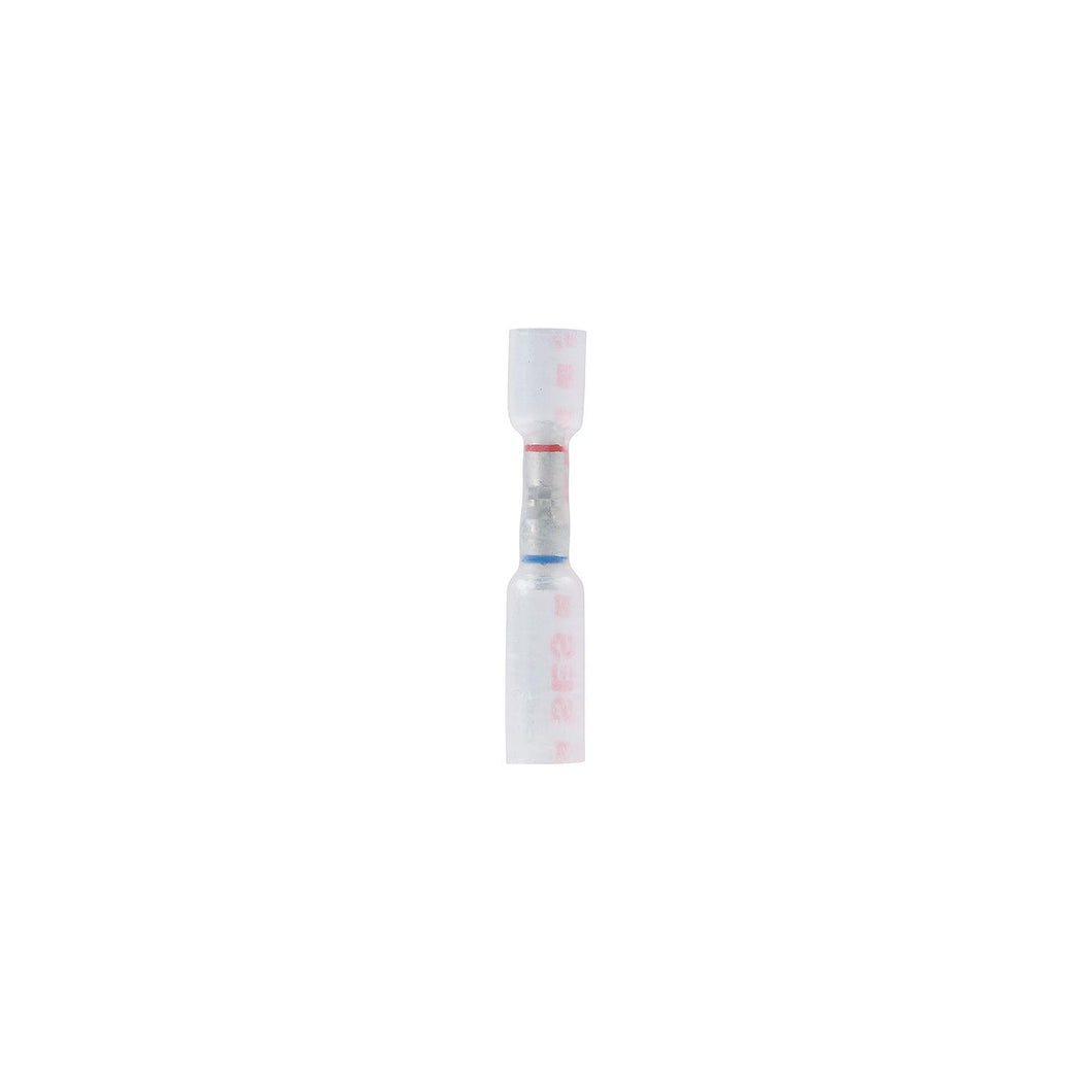 Ancor 320125 Heat Shrink Step-Down/Multi Wire Butt Connectors, Clear w/Red Dashes, 25/Pk -Modern Boat Sales & Service