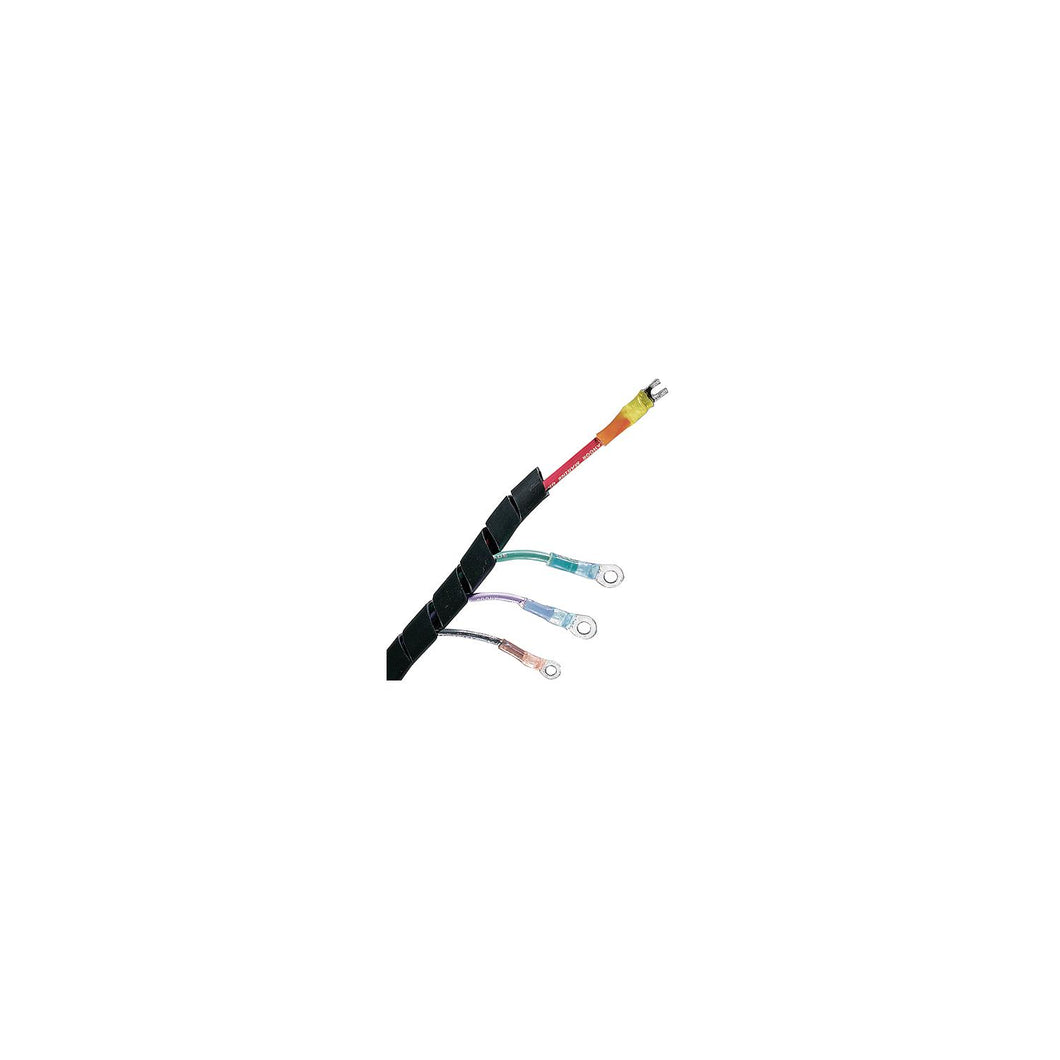Ancor Black Marine Grade Spiral Wrap -Modern Boat Sales & Service