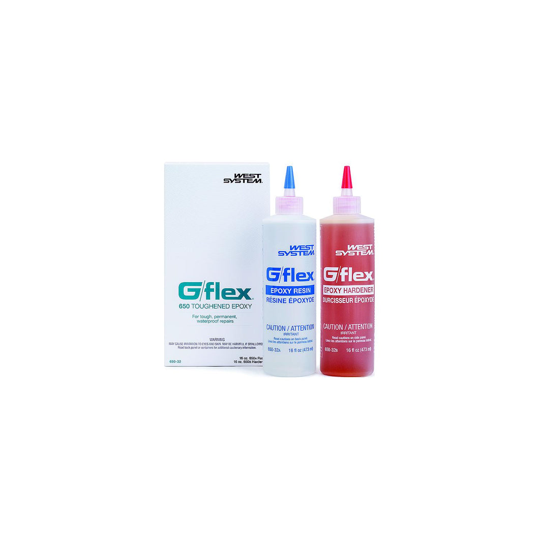 West System G/Flex 65032 Epoxy, 32 oz. (2ea 16 oz. bottles) -Modern Boat Sales & Service