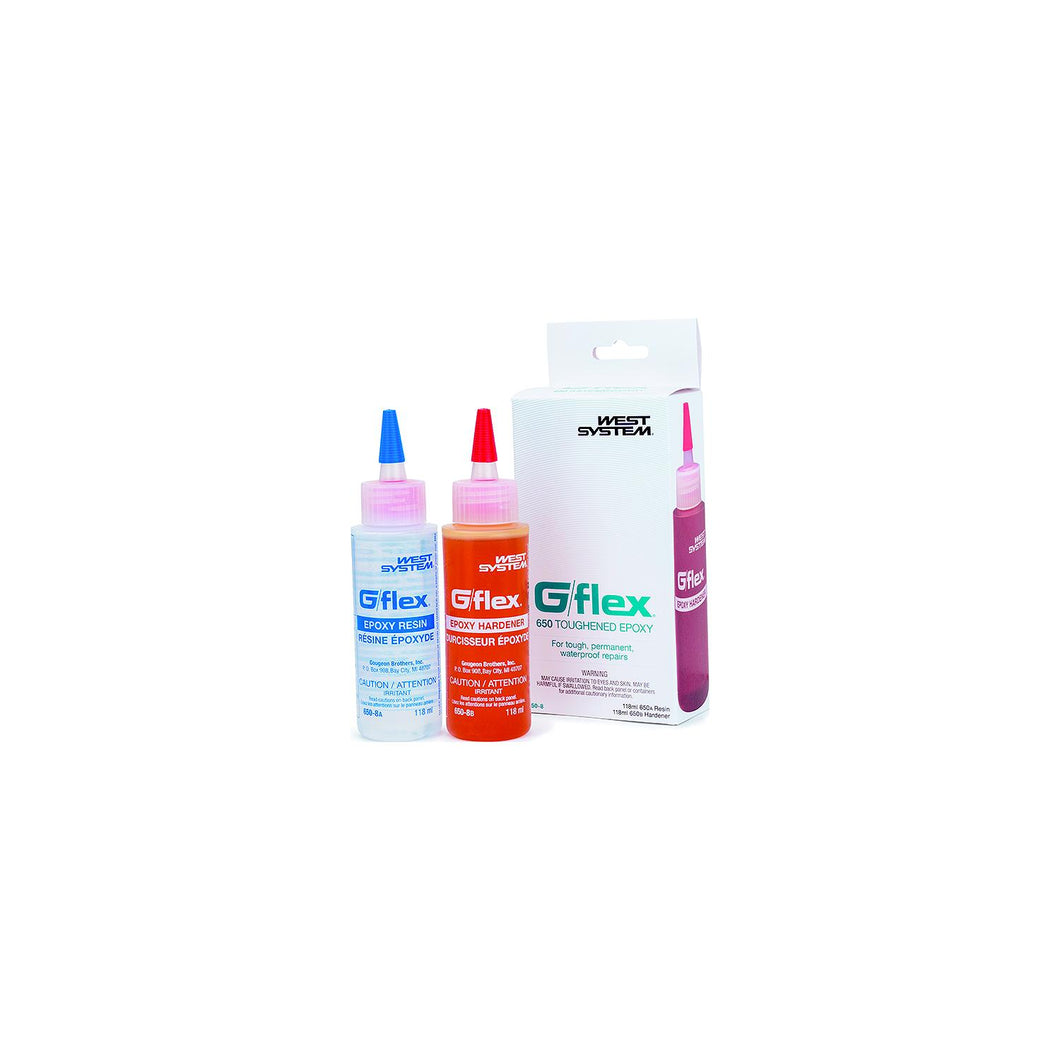 West System G/Flex Epoxy Bottles, 8 oz. (2ea 4 oz. bottles) -Modern Boat Sales & Service