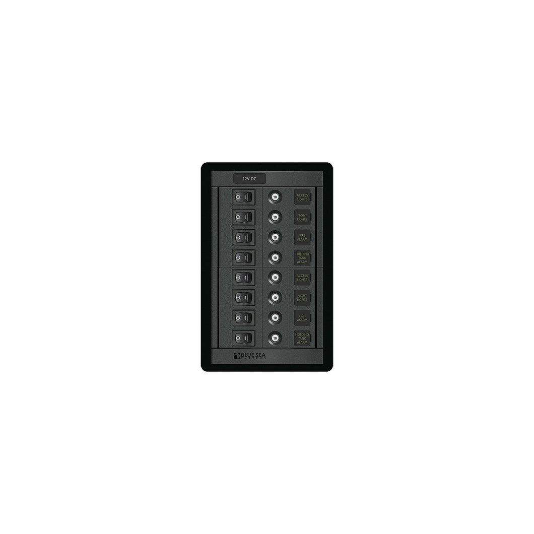 Blue Sea Systems 1457 8 Position Switch CLB Vertical Panel -Modern Boat Sales & Service