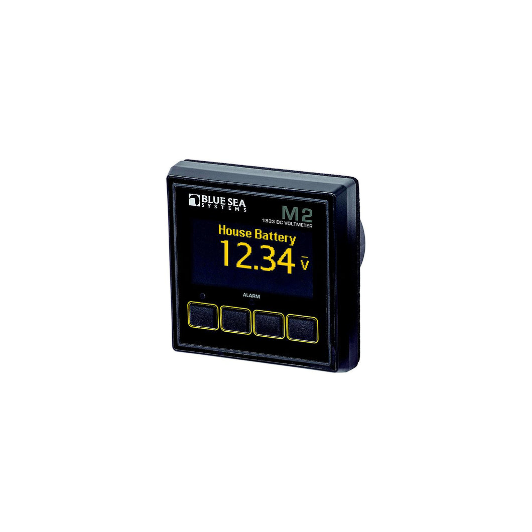 Blue Sea M2 OLED Digital Meter, DC Voltmeter -Modern Boat Sales & Service