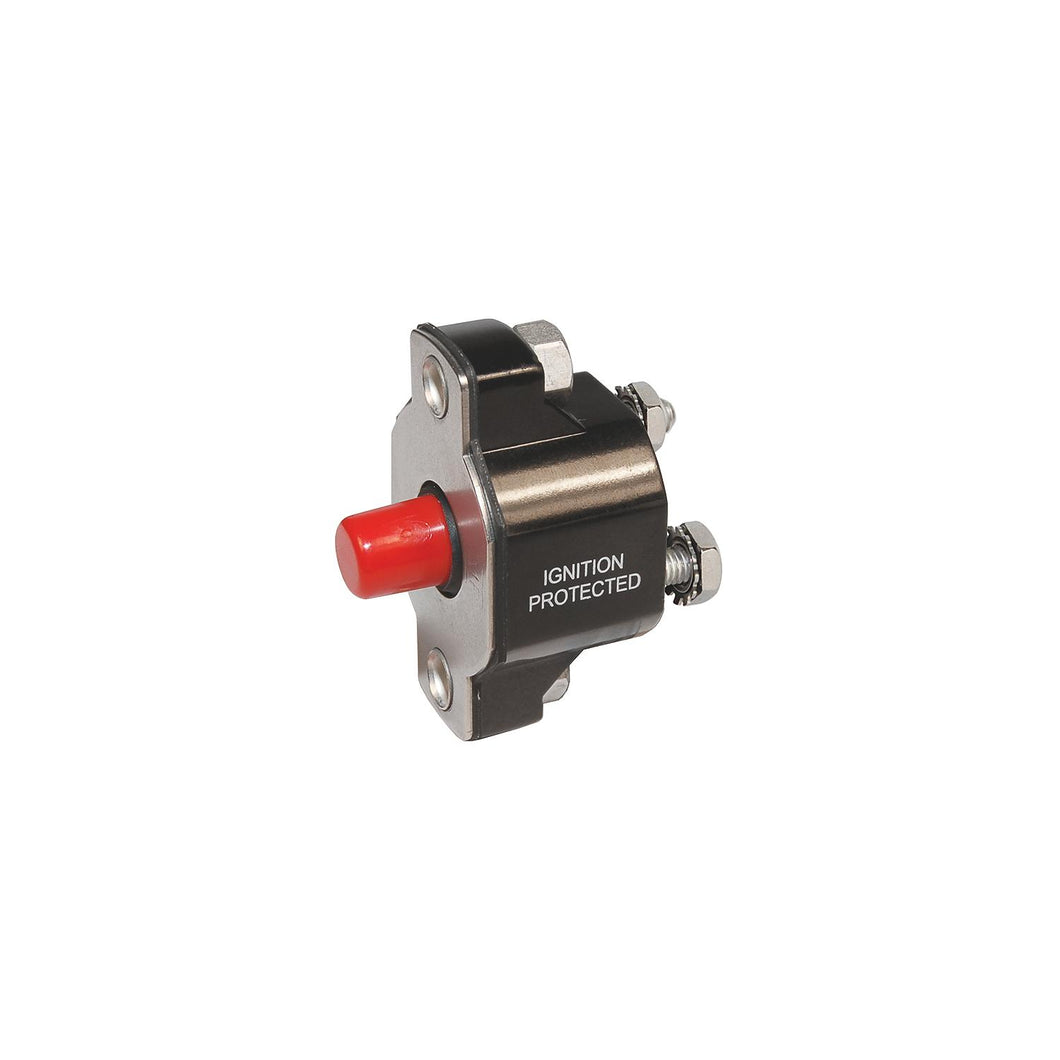 Blue Sea Systems 2141 Medium Duty Push Button Reset Only Circuit Breaker - 40A -Modern Boat Sales & Service