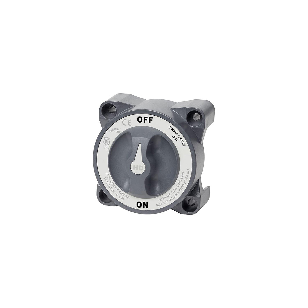 Blue Sea Systems HD-Series Heavy Duty On-Off Battery Switch With AFD -Modern Boat Sales & Service