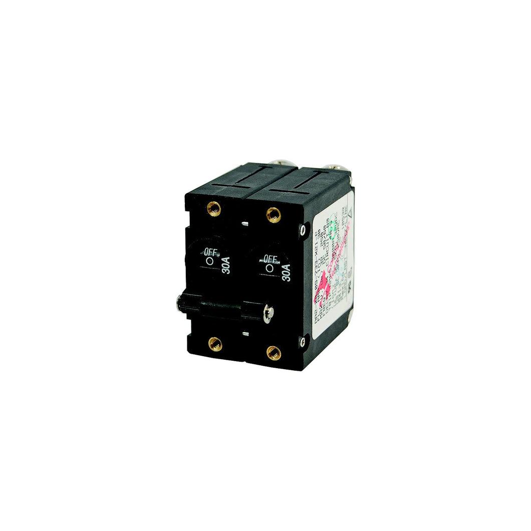 Blue Sea Systems A-Series DC Double Pole Toggle Circuit Breaker -Modern Boat Sales & Service