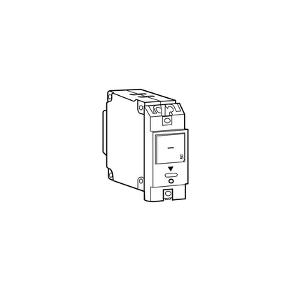Blue Sea A-Series Flat Rocker Circuit Breaker, Single Pole Flat, 20 amps Default Title -Modern Boat Sales & Service