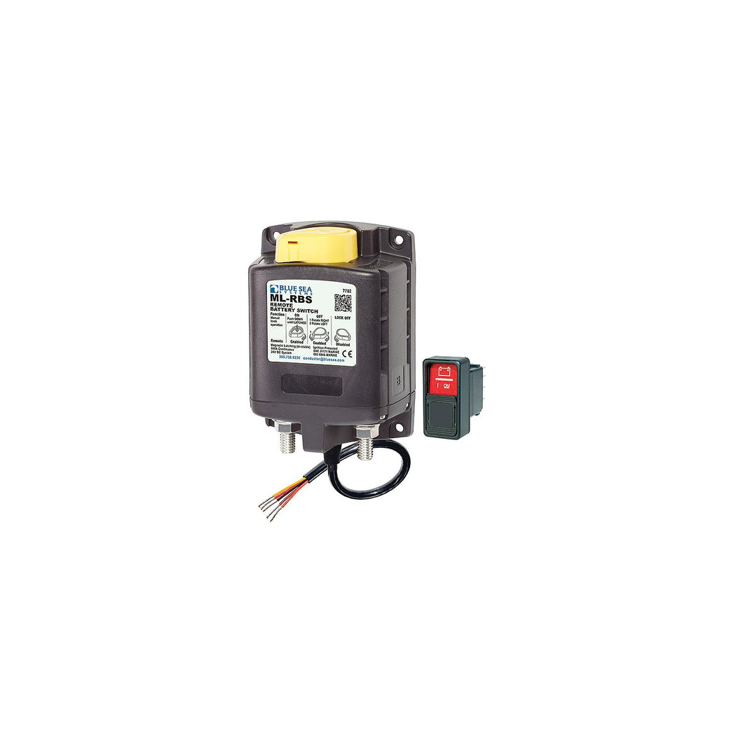 Blue Sea Systems 7702 ML-RBS Remote Battery Switch with Manual Control - 24V DC 500A Default Title -Modern Boat Sales & Service