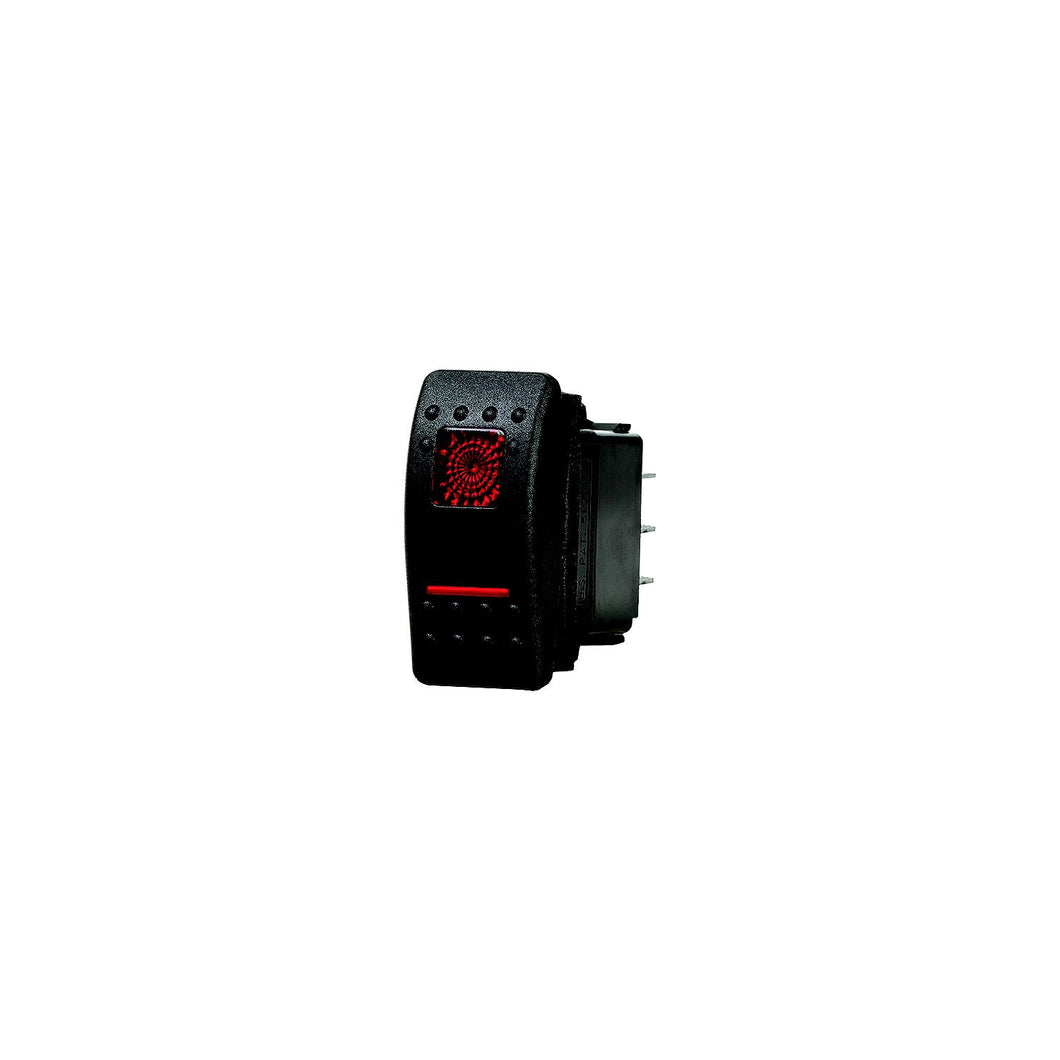 Blue Sea 7934 Water Resistant ConturaÂ® II Switch, Black, Off-On -Modern Boat Sales & Service
