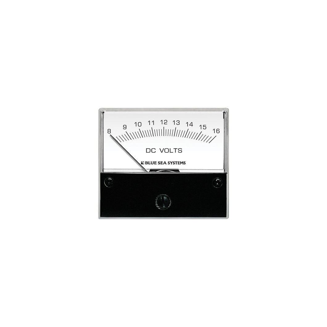 Blue Sea Systems 8003 DC Analog Voltmeter - 8-16V DC -Modern Boat Sales & Service