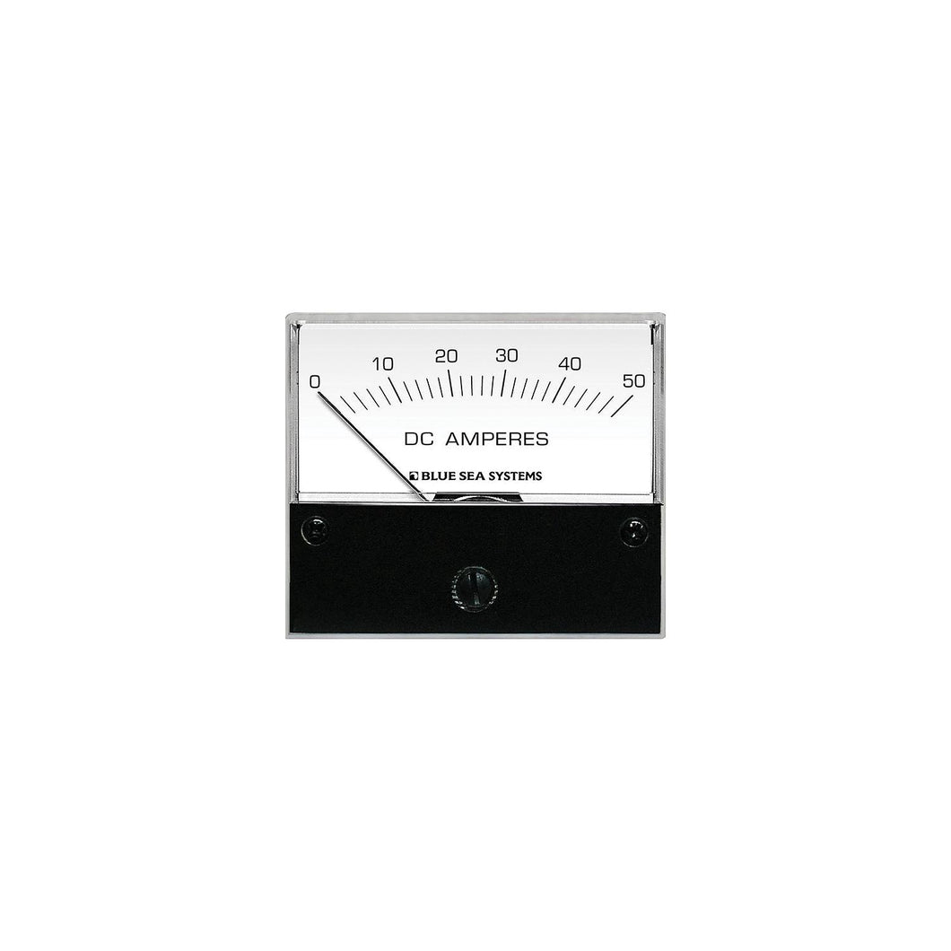 Blue Sea Systems 8022 DC Analog Ammeter - 0-50A With Shunt -Modern Boat Sales & Service