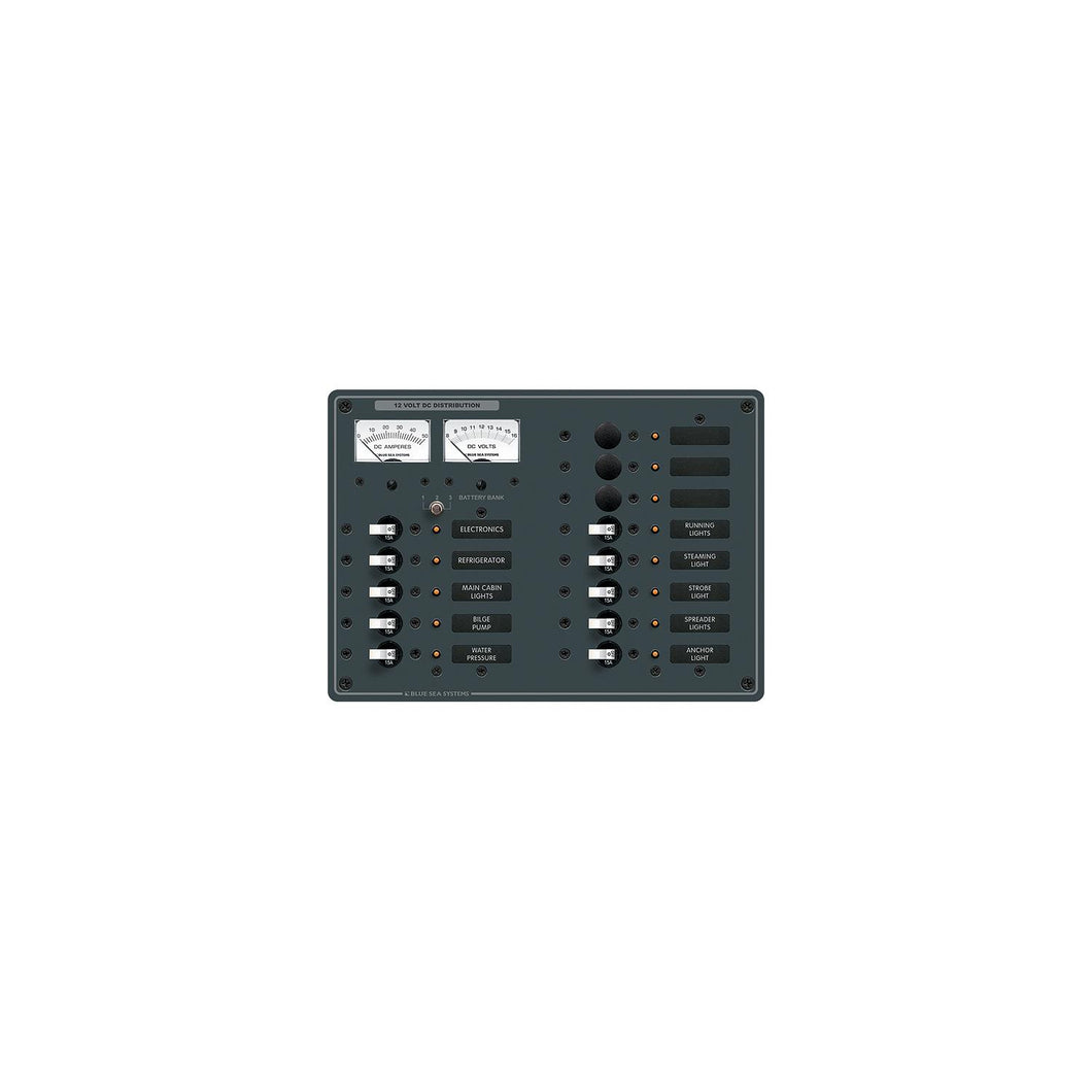 Blue Sea Systems 8068 DC 13 Position Circuit Breaker Panel -Modern Boat Sales & Service