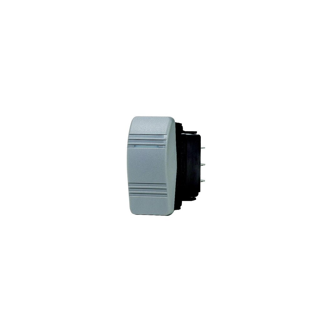 Blue Sea 8222 Water Resistant ConturaÂ® III Switch, Gray, (On)-Off-(On) -Modern Boat Sales & Service
