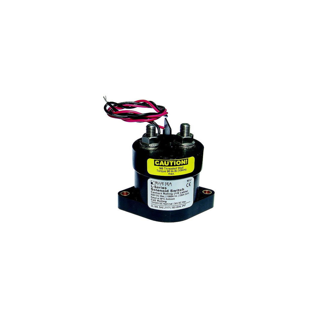 Blue Sea Systems 9012 L Solenoid - 12/24V DC 250A -Modern Boat Sales & Service