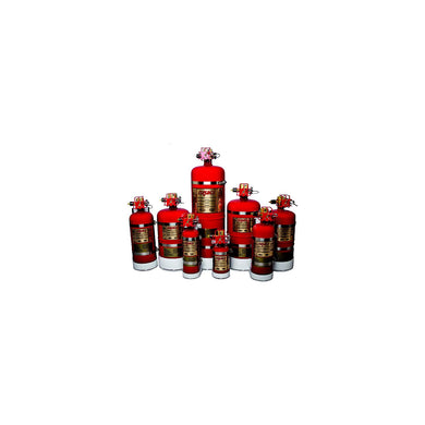 Fireboy MA20250227BL MA2 Auto/Manual Discharge HFC-227ea Fire Extinguisher w/Mount, 250 CU FT -Modern Boat Sales & Service