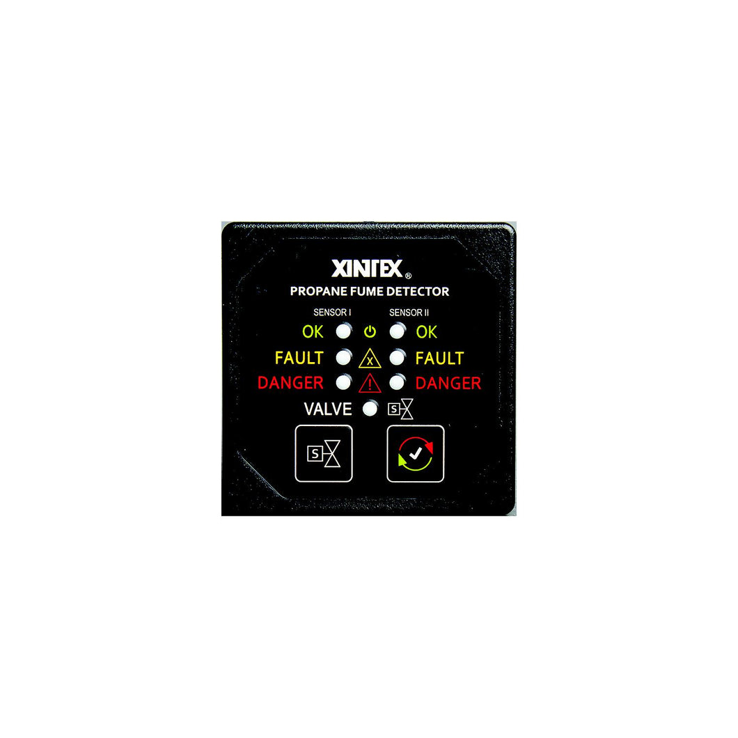 Fireboy-Xintex P2BSR Propane Fume Detector, Dual Channel w/Solenoid Valve Control & 2 Sensors -Modern Boat Sales & Service