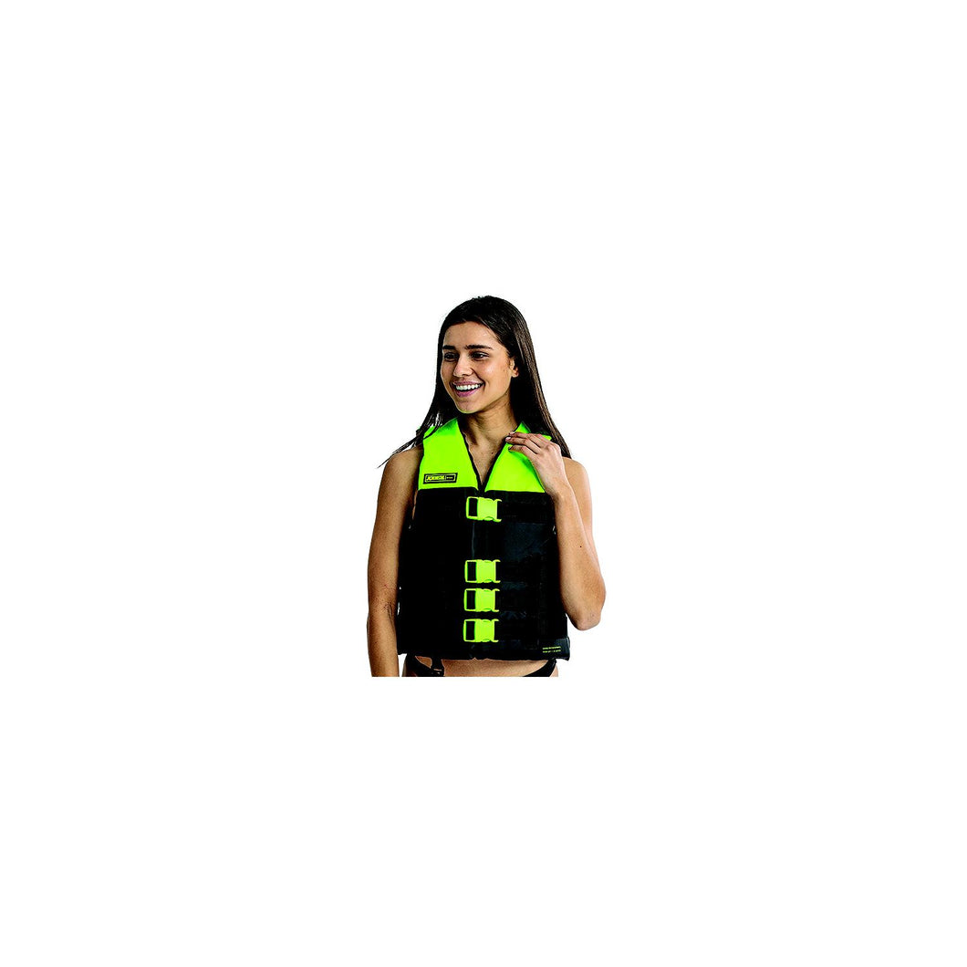 Jobe 247722012SM Adult Nylon Dual Size Vest, Sm/Med, Lime -Modern Boat Sales & Service