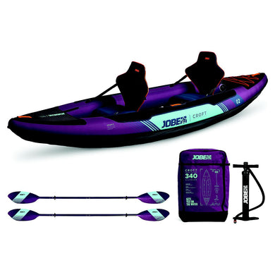 Jobe 600025001PCS Croft Inflatable Kayak Package 11 ft 2