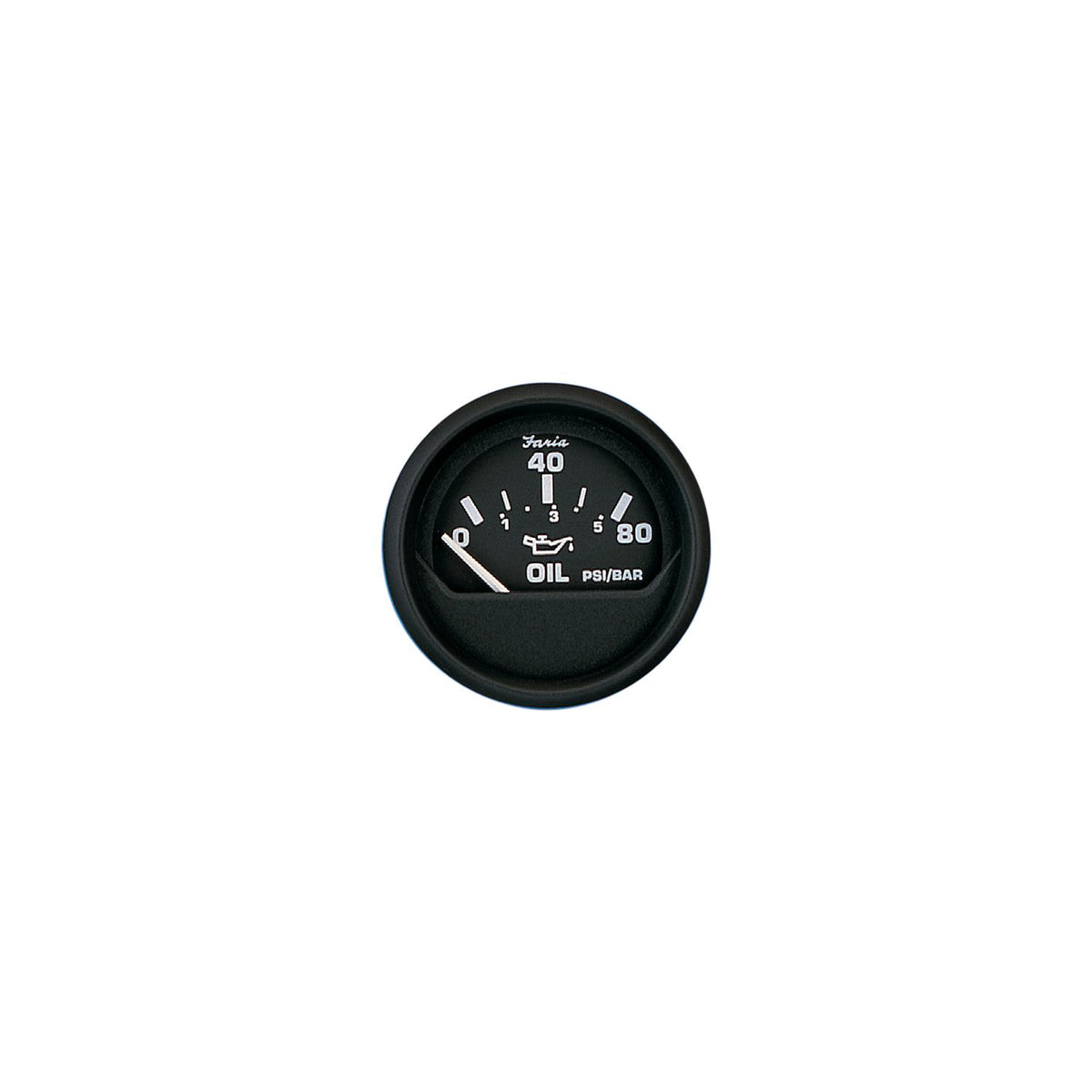Faria 12803 Euro 2" Oil Pressure Gauge 80 PSI -Modern Boat Sales & Service