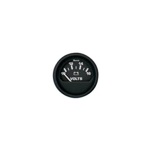 Faria 12821 Euro 2" Voltmeter Gauge (10-16 VDC) Default Title -Modern Boat Sales & Service