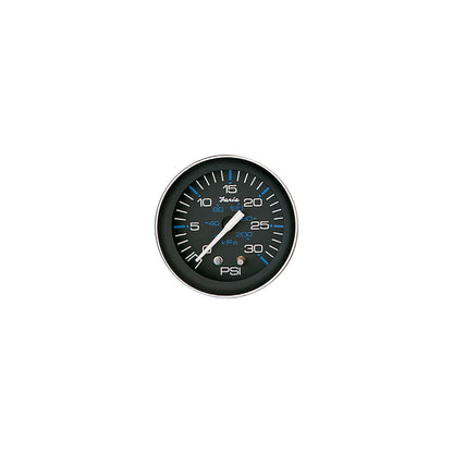Faria Coral Black 2" Water Pressure Gauge Kit 30 PSI Default Title -Modern Boat Sales & Service