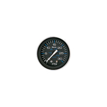 Faria Coral Black 2" Water Pressure Gauge Kit 30 PSI Default Title -Modern Boat Sales & Service