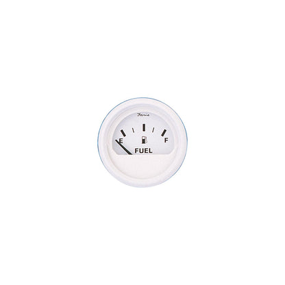 Faria Dress White 2" Fuel Level Gauge (E-1/2-F) -Modern Boat Sales & Service