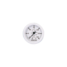 Faria Dress White 2" Water Pressure Gauge Kit 30 PSI Default Title -Modern Boat Sales & Service