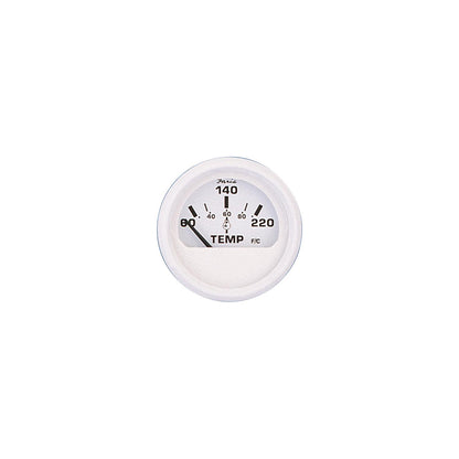 Faria Dress White 2" Cylinder Head Temperature Gauge With Sender (60-220F) -Modern Boat Sales & Service