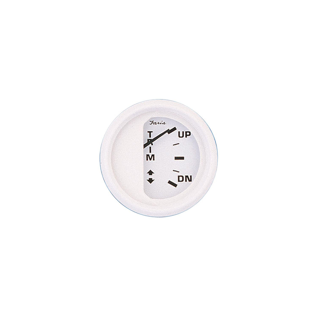 Faria Dress White 2" Trim Gauge Default Title -Modern Boat Sales & Service