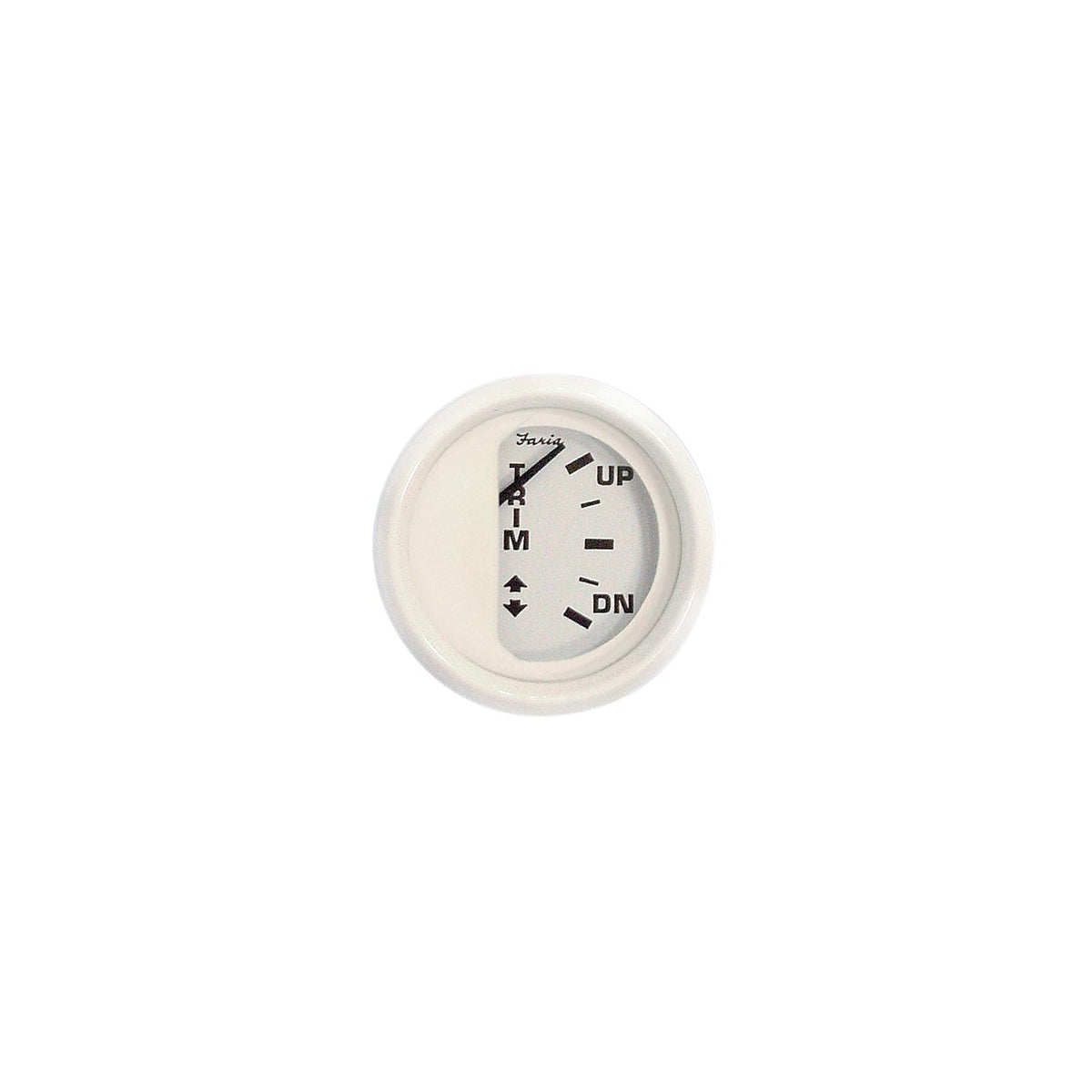 Faria F13123 Dress White 2" Trim Gauge -Modern Boat Sales & Service