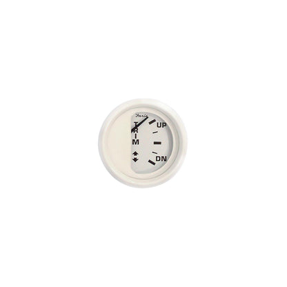 Faria F13123 Dress White 2" Trim Gauge -Modern Boat Sales & Service
