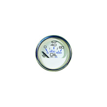 Faria Chesapeake SS White 2" Gauge - Oil Pressure Gauge 80 PSI Default Title -Modern Boat Sales & Service