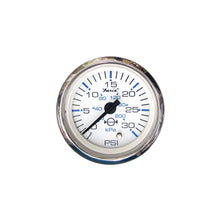 Faria Chesapeake SS White 2" Gauge - Water Pressure Gauge Kit 30 PSI Default Title -Modern Boat Sales & Service
