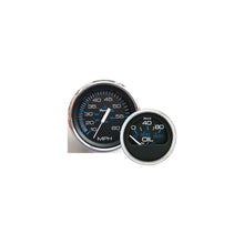 Faria F33763 Chesapeake Black Stainless Steel Tach/Hourmeter Gauge, 6000 RPM, Gas Inboard -Modern Boat Sales & Service