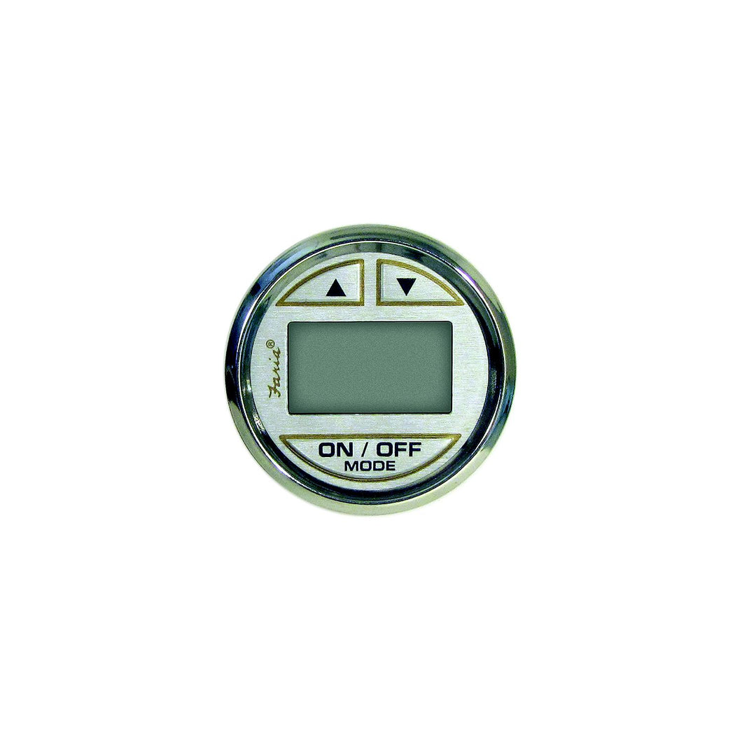 Faria F19151 Digital Depth Sounder, Kronos Silver/Gold w/In-Hull Transducer -Modern Boat Sales & Service