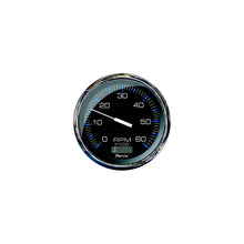 Faria F33763 Chesapeake Black Stainless Steel Tach/Hourmeter Gauge, 6000 RPM, Gas Inboard Default Title -Modern Boat Sales & Service