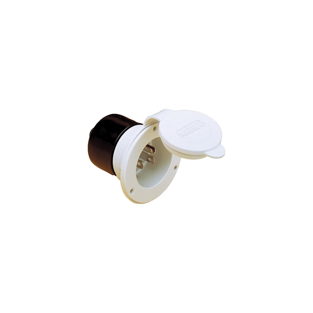 Park Power 150BBIWRV Power Inlet, 15A White -Modern Boat Sales & Service
