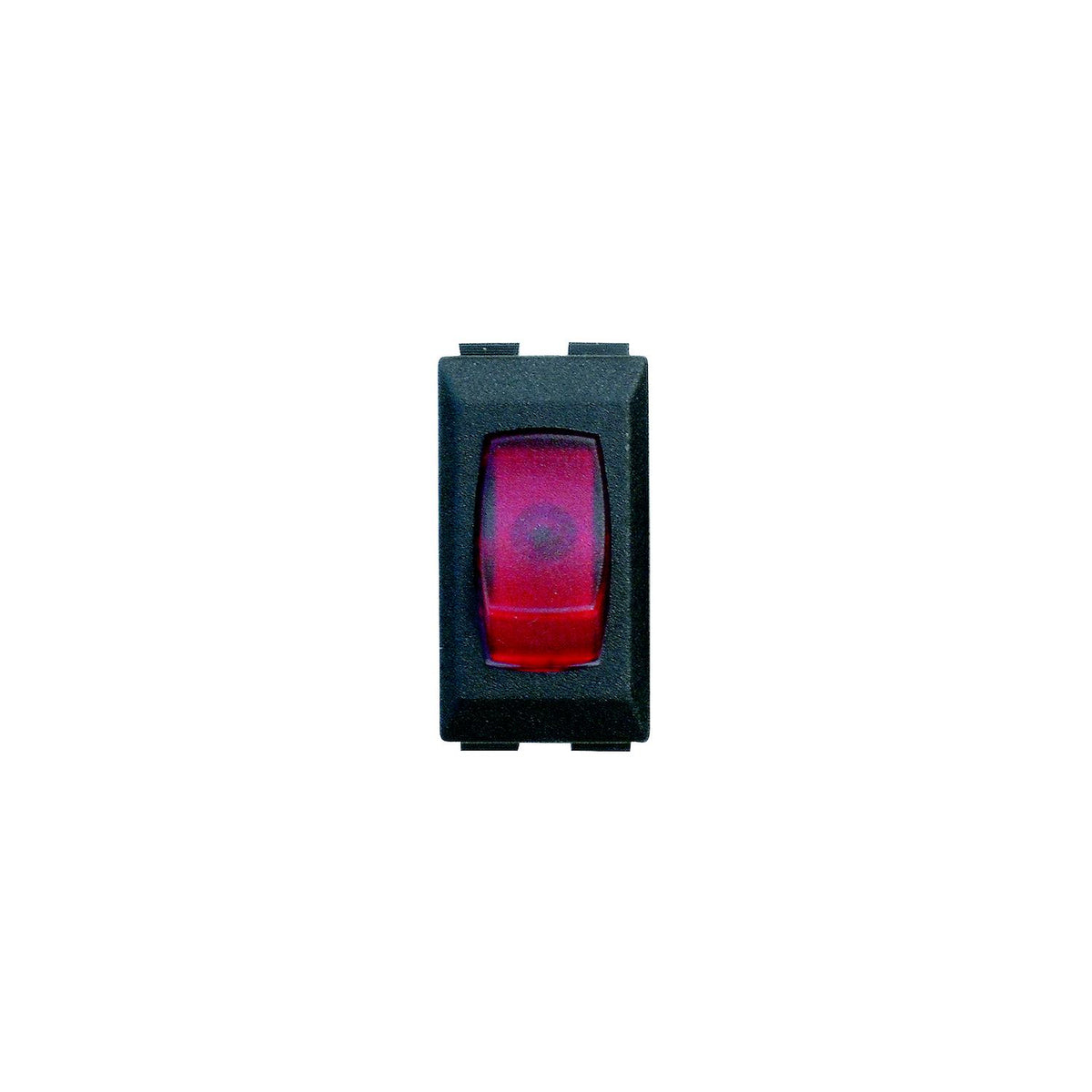 Diamond 12V Illunminated On/Off Switch, Black w/Red Light -Modern Boat Sales & Service