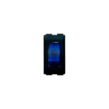 Diamond 12V Illunminated On/Off Switch, Black w/Blue Light Default Title -Modern Boat Sales & Service