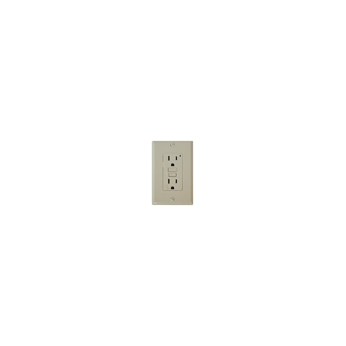 Diamond Group GFI Receptacle w/Light, Ivory -Modern Boat Sales & Service